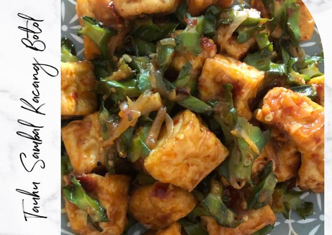 Tauhu Sambal Kacang Botol