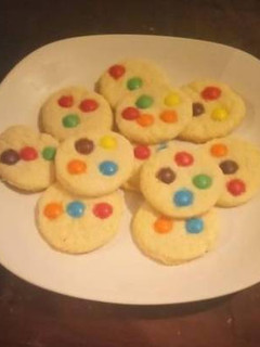 Una foto de Galletas con M&M