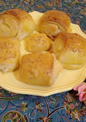 عکسی از دستور شیرینی دانمارکی😋