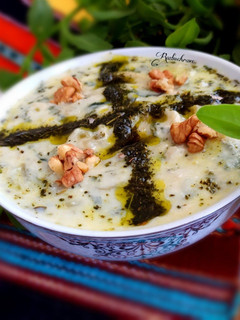 عکسی از دستور آش ماست سبزوار