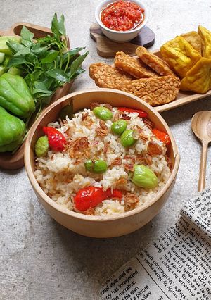 Foto resep Nasi Liwet Rebon