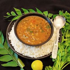 A picture of Green gram dal.