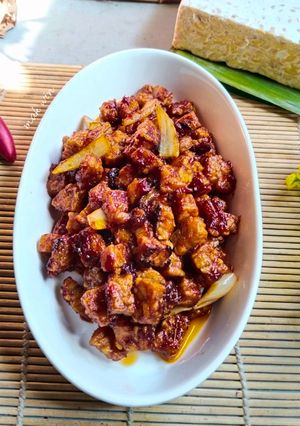 Foto resep Tempe Asam Manis