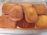Torrijas de manzanilla y miel