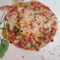 A picture of Homemade pizza.