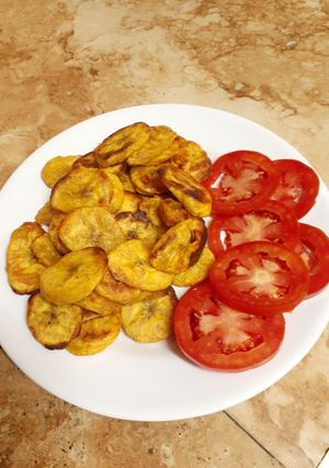 A picture of Baked plantain.
