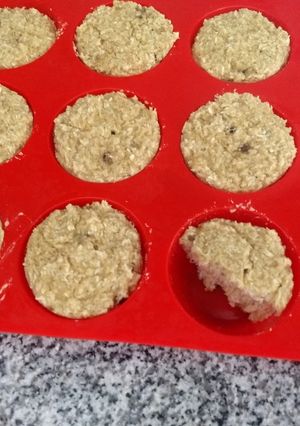 Una foto de Muffins de avena y coco