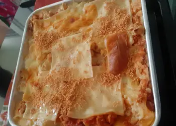 Siap Saji Chicken Lasagna Nikmat Lezat