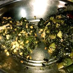 Sahjan saag ke bhaji A picture of Sahjan saag ke bhaji.