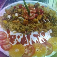 A picture of Biryani.