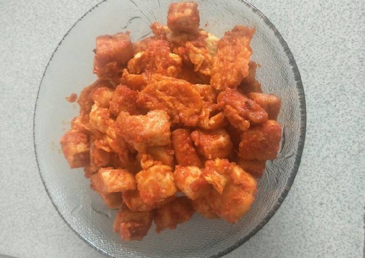 Balado tahu+telor