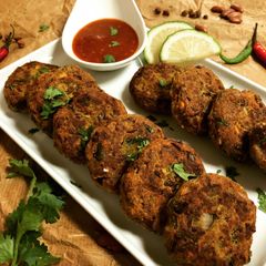 A picture of Rajma Chana Kebab.
