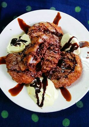 ফ্রায়েড চকলেট বোম রেসিপির প্রধান ছবি