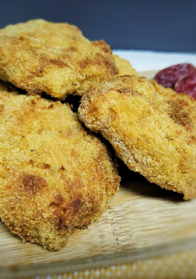 Una foto de Bocaditos de patata asada al mojo picón