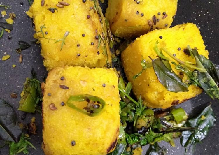 How To Something Your Besan dhokla