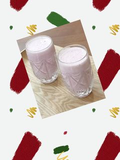 صورة لوصفة كوكتيل الحليب 🍒🍌🍓