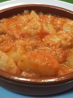 Una foto de Patatas con rape