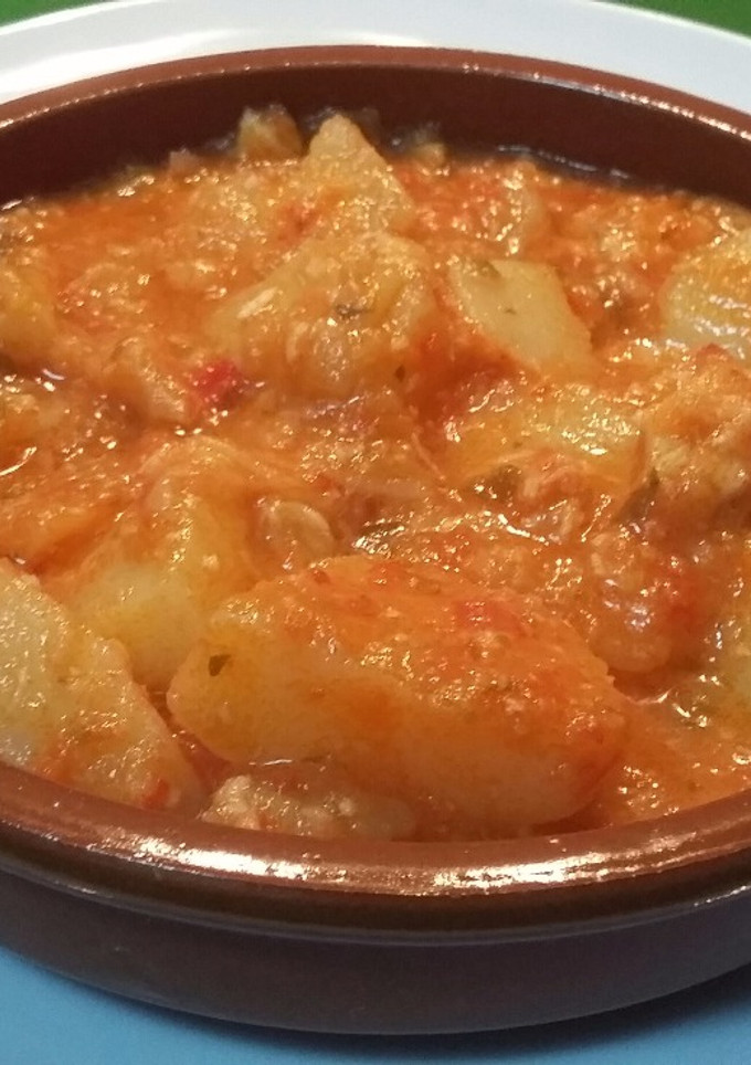 Una foto de Patatas con rape