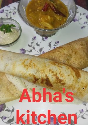 A picture of Masala dosa.