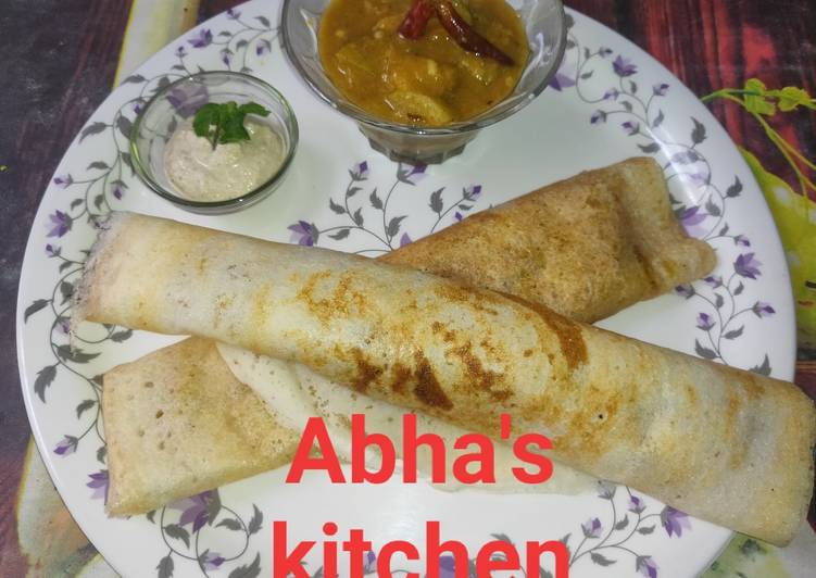 Easiest Way to Prepare Quick Masala dosa