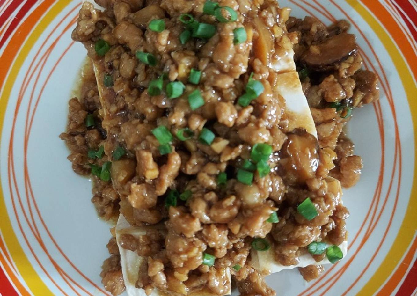 Tahu kukus Babi/Ayam Cincang