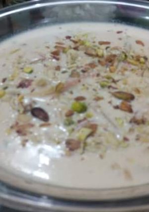 A picture of Sheer Khorma.