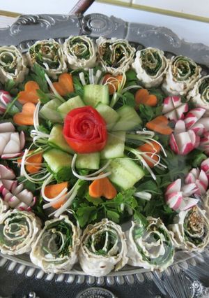 عکسی از دستور نون پنیر سبزی