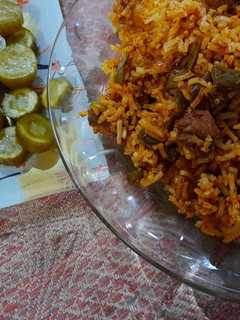 عکسی از دستور لوبیا پلو