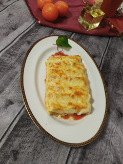Una foto de Canelones de atún