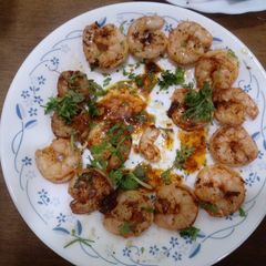 A picture of Prawns tawa fry.