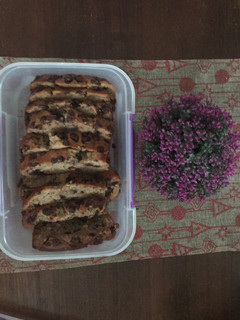 Foto resep Banana cake with chocolate chips
