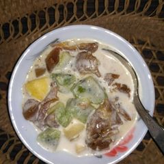 A picture of Fruits salad.