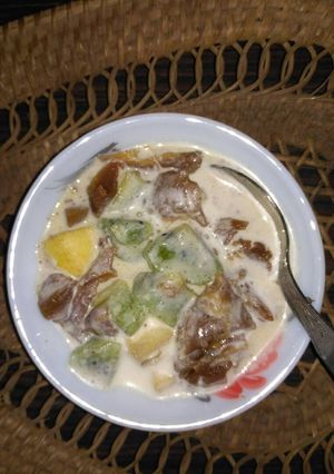 A picture of Fruits salad.