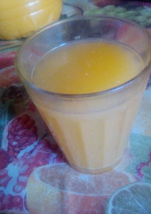 صورة لوصفة عصير برتقال منزلي