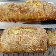 A picture of Sourdough Milk Streusel Bread.