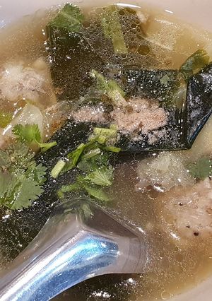 รูปของ แกงจืดหมูสับสาหร่าย