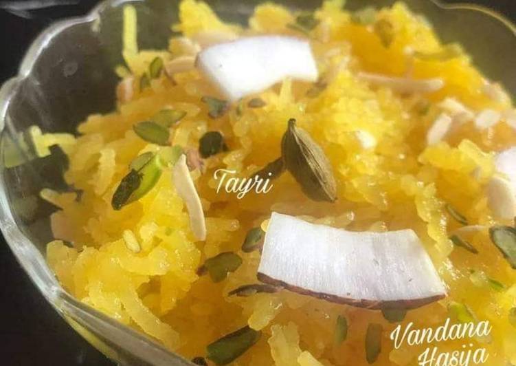 Easiest Way to Prepare Perfect Tehri(Sweet Rice) Traditional Sindhi Rice served during weddings