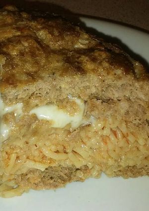 Spagettivel töltött húsgolyó recept fotója