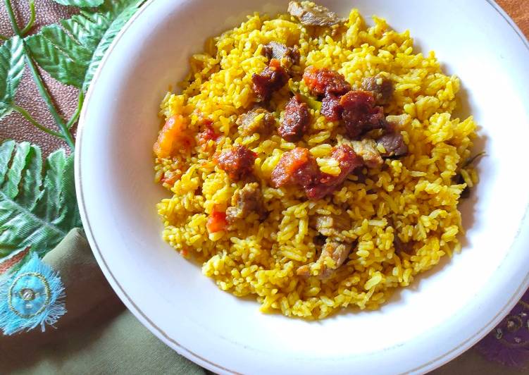 Cara Gampang Menyajikan Nasi Briyani, Enak Banget