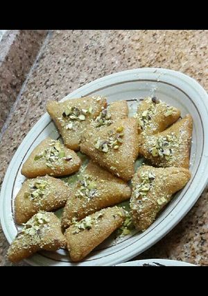 صورة لوصفة بسبوسة بالكيري