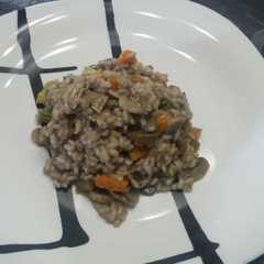 Una foto de Risotto de verdura