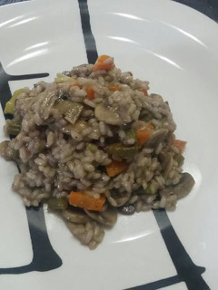 Una foto de Risotto de verdura