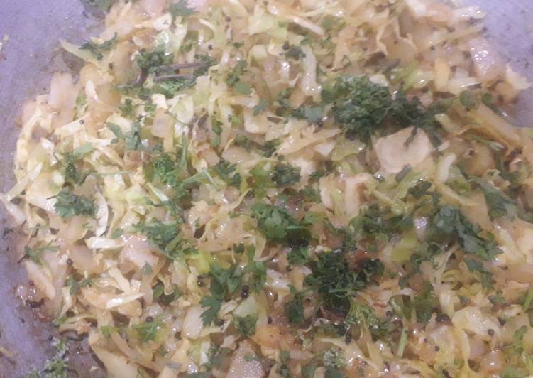 Recipe of Quick Cabbage potatoes sabji