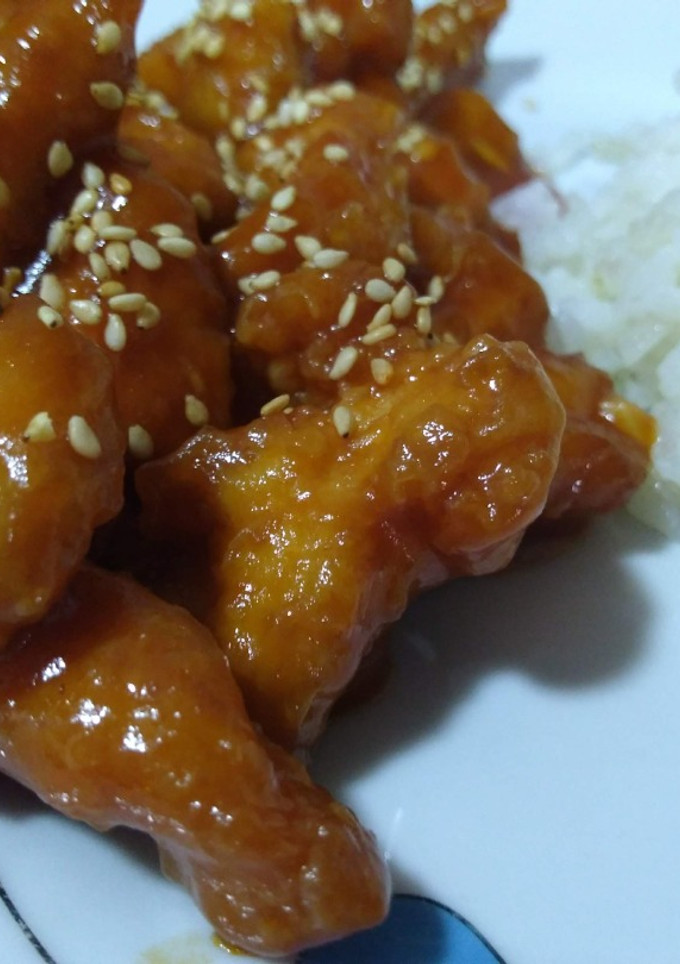Una foto de Carne Agridulce China Rápida!