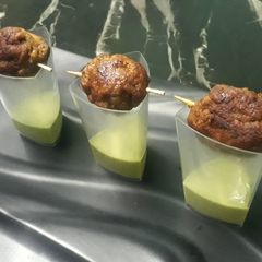 A picture of Galouti kabab.