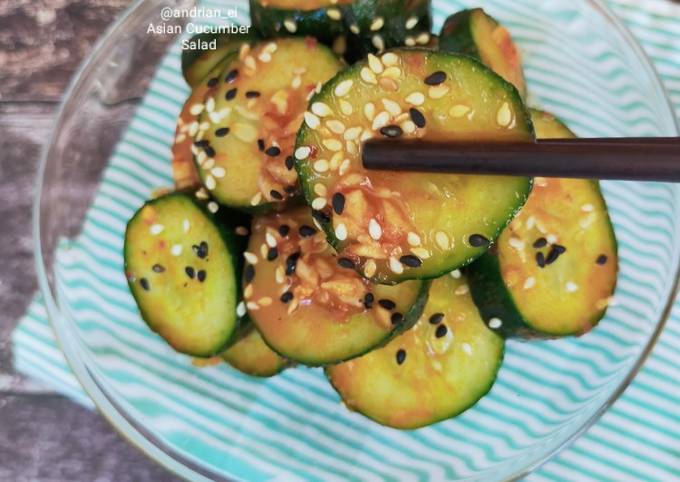 Wajib coba! Bagaimana cara bikin Asian Cucumber Salad yang nagih banget