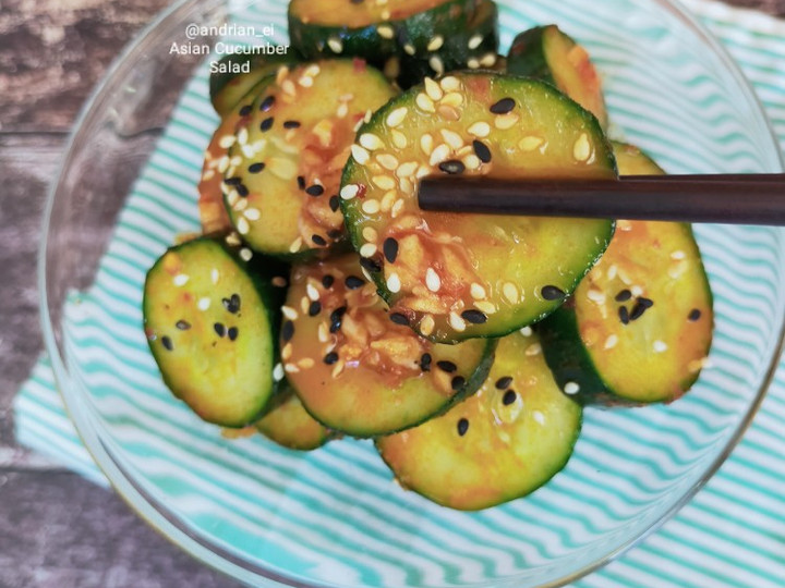 Wajib coba! Bagaimana cara bikin Asian Cucumber Salad yang nagih banget