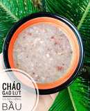 Ăn dặm - Cháo gạo lứt cá diêu hồng bầu