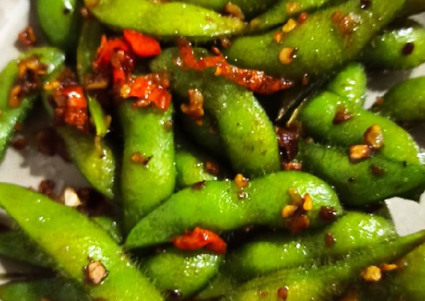 Spicy Edamamel/ Edamame Cabe Garam