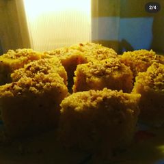 A picture of Rava cake.